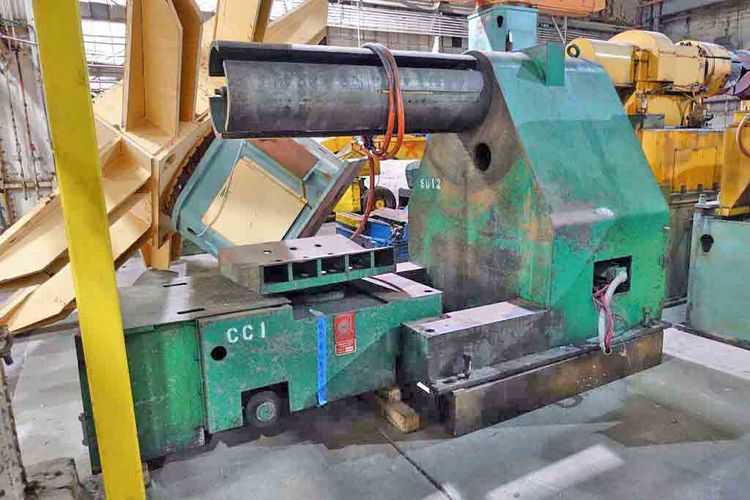 Automatic Feed Uncoiler 30,000 lb weight capacity