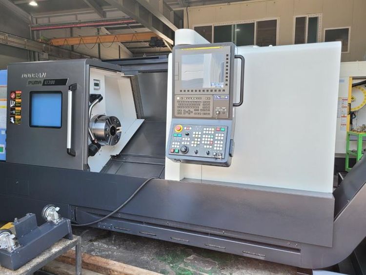 Doosan FANUC SERIES I CNC CONTROL 2800 RPM PUMA GT 3100 CNC UNIVERSAL TURNING CENTER 2 Axis