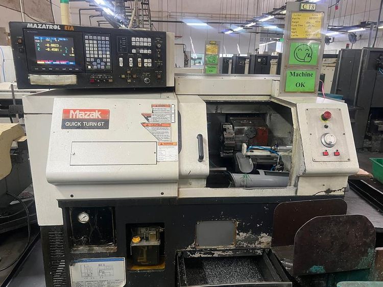 Mazak Mazatrol EIA 7,000 rpm QUICKTURN 6T 2 Axis