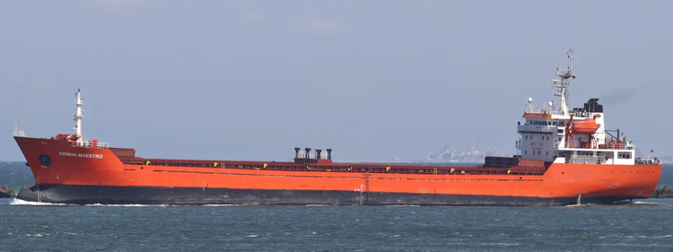 Ningbo Xinle GEMINI MAESTRO ABT 7448 DWT ON 6.27 M DRAFT