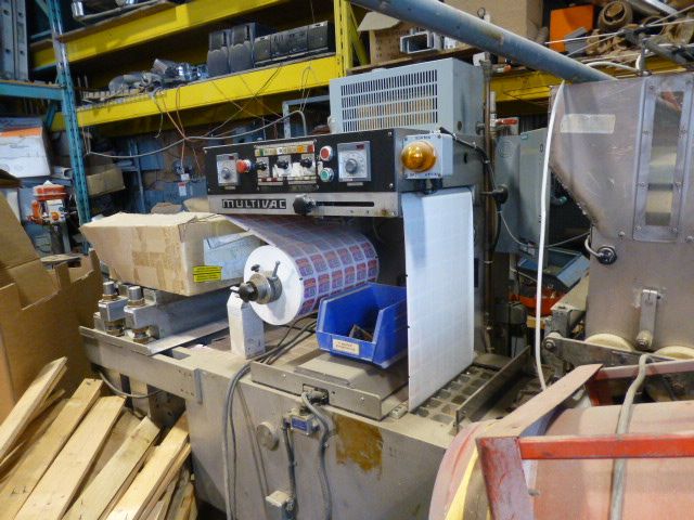 Multivac R70, Thermoforming Packaging Machine