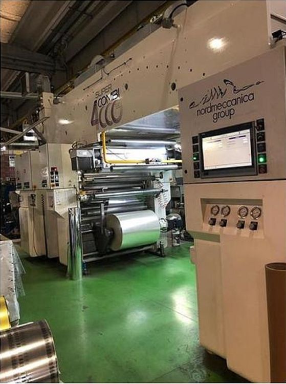 Nordmeccanica Supercombi 4000 Laminator and Coater Line