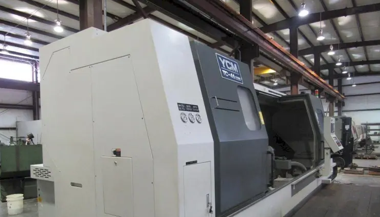 YCM Fanuc TXP-100FA control 2000 rpm TC-46/3200 2 Axis