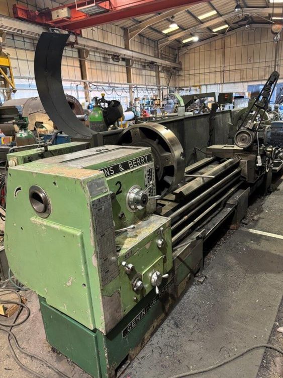 Binns & Berry Engine Lathe 1250rpm Gemini GE 650 x 4000mm