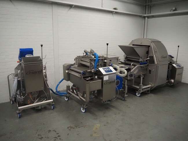 Marel RevoCrumb 600, Battering- & breading line
