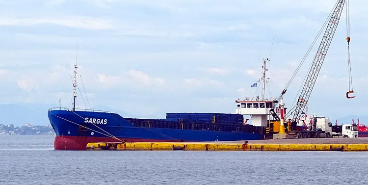 J.J. Sietas SARGAS ABT 3362 DWT ON 4.67 M DRAFT