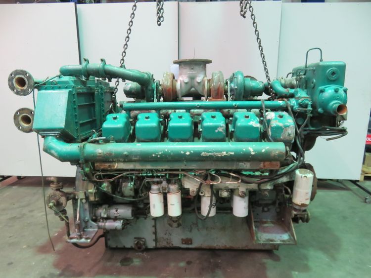 Mitsubishi S12A2 MPTK Marine Diesel Engine