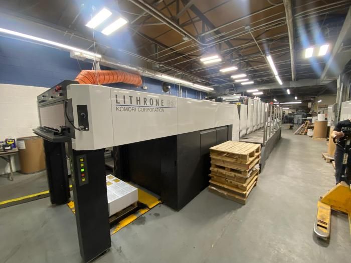 Komori Lithrone GL537+C 640mm x 940mm