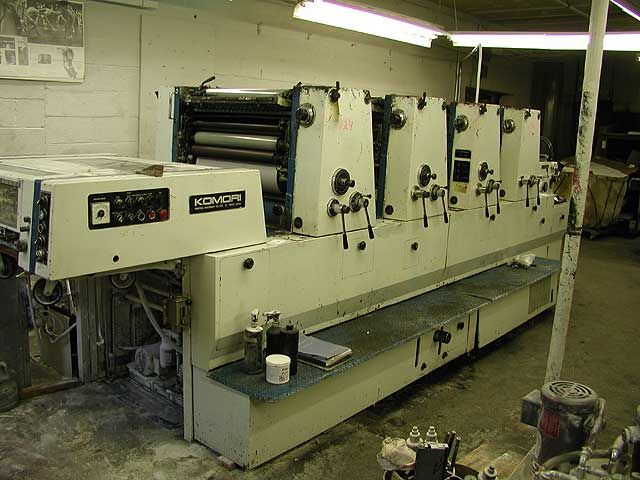 Komori 4/C 19X25