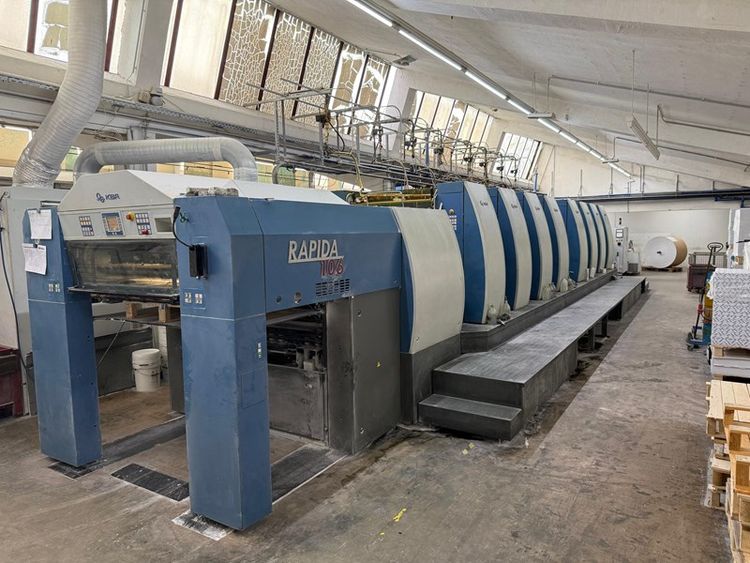 KBA Rapida 106 8 SW 4 740 x 1060 mm