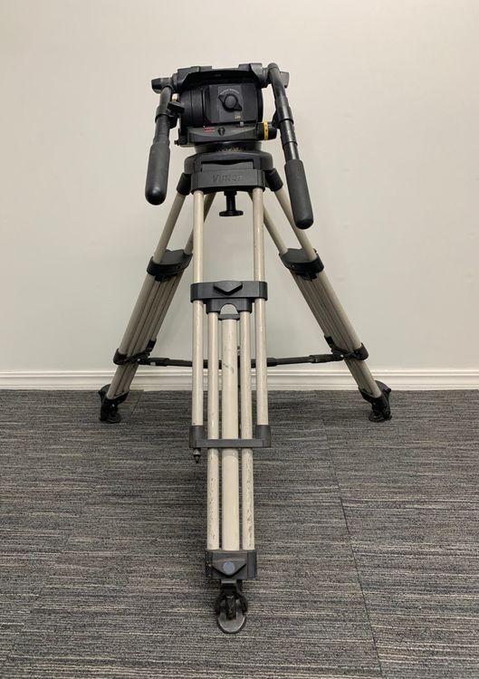 Vinten Vision 250 Head on Vinten Dual Stage Tripod