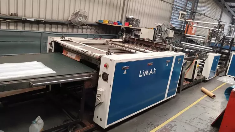 Limax sideweld bag machine Bag Machines, sideweld