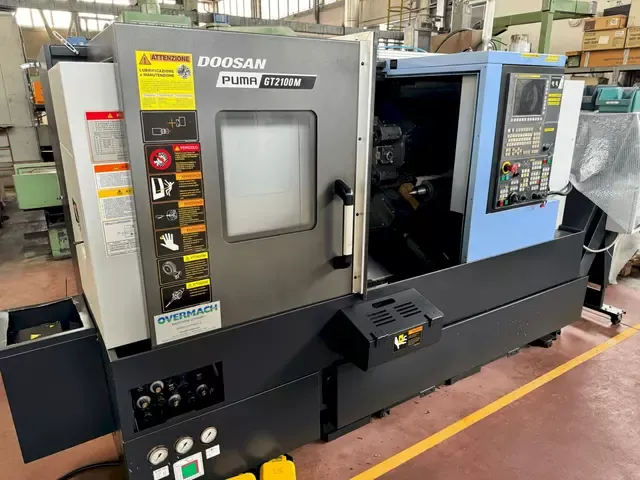 Doosan FANUC     Model: Oi-TF 4500 1/MIN PUMA GT 2100M 2 Axis