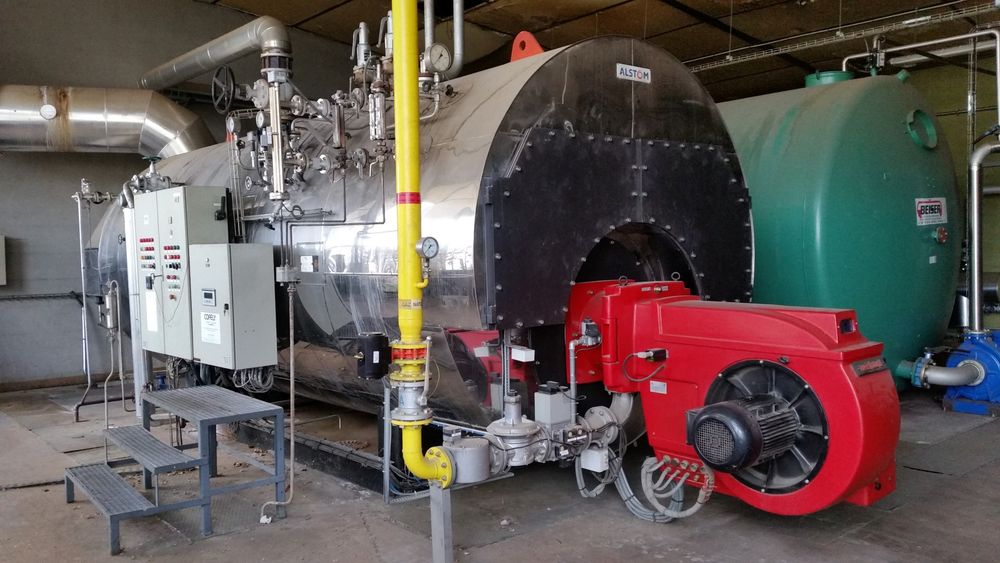 Alstom, Weishaupt Boiler and heater recover 8 ton / h