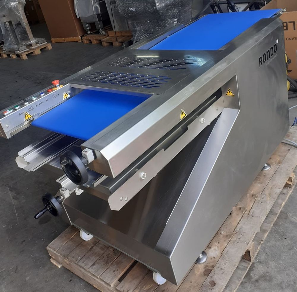 Rondo Aligning Arranging Panning Machine 300 360 trays/h