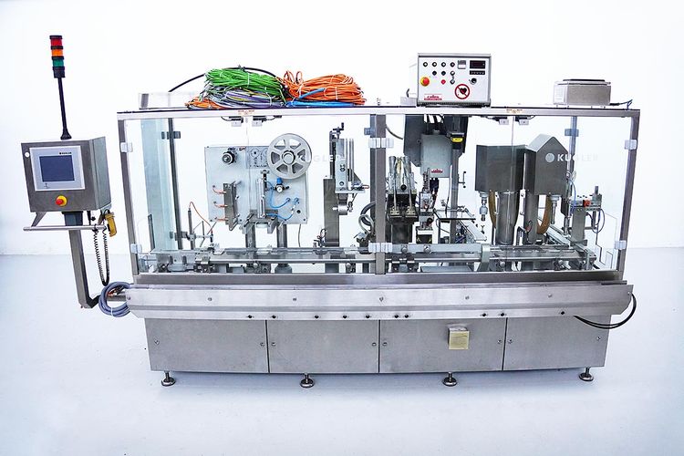 KUGLER Linocap Capping machine for tubs/ jars