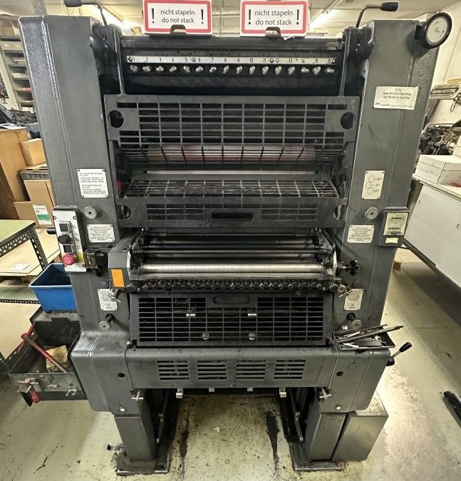 Heidelberg GTO 52+ 360×520 mm