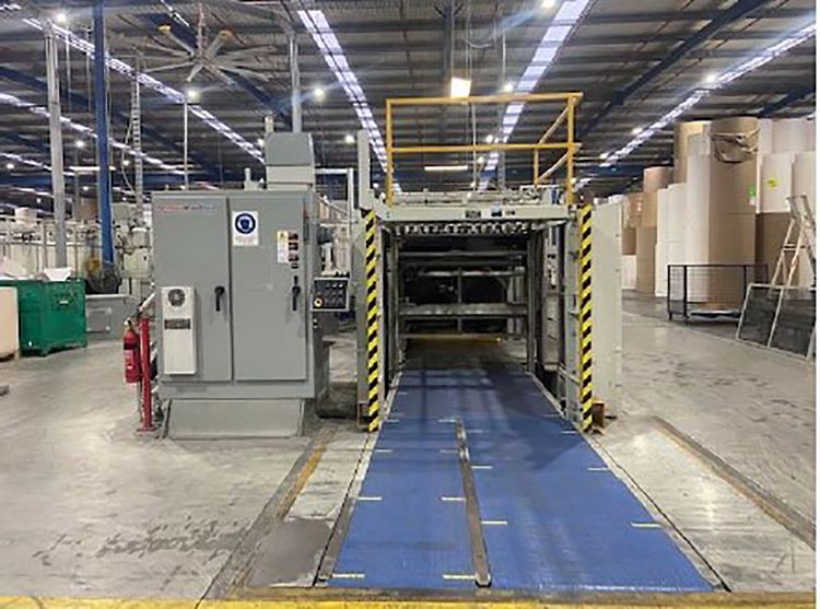 Marquip, Ward Sheet cutter/cross cutter