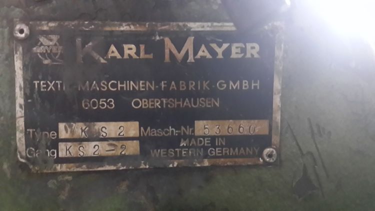 Karl mayer KS 2 E28 2  130 inch