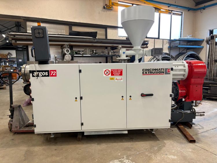 Cincinnati 72R-28D Parallel twin screw extruder