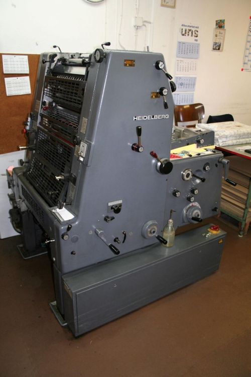 Heidelberg GTO 52+ 360 x 520 mm