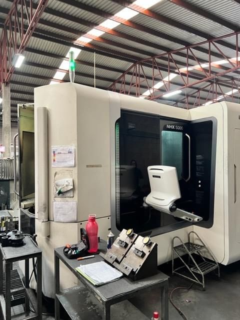 DMG DMG MORI NHX 5000 CNC 4 AXIS HORIZONTAL MACHINING CENTER 4 Axis