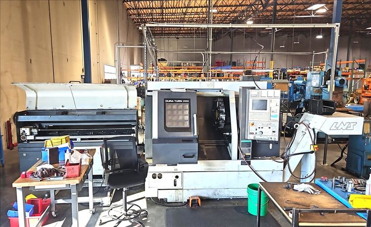 DMG CNC Control Variable Mori DuraTurn 2550 w/ LNS Barfeed 2 Axis