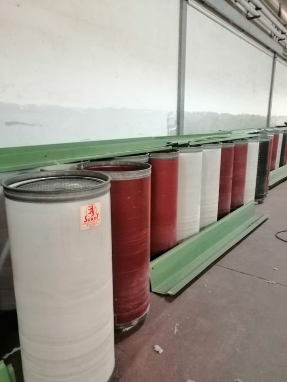300  Pots / cans for spinning mills