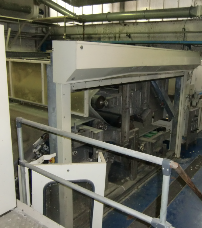 Fleissner spunlace system