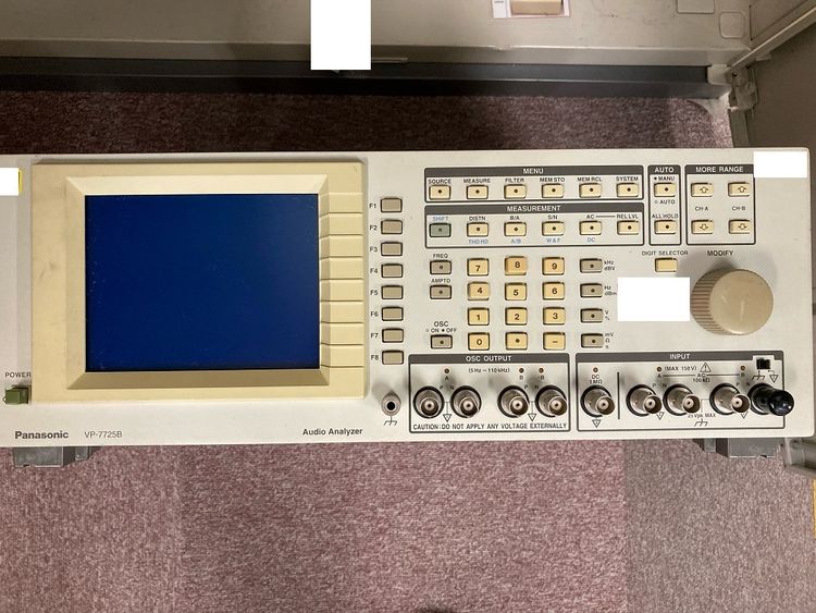 Panasonic VP-7725B Test Equipment