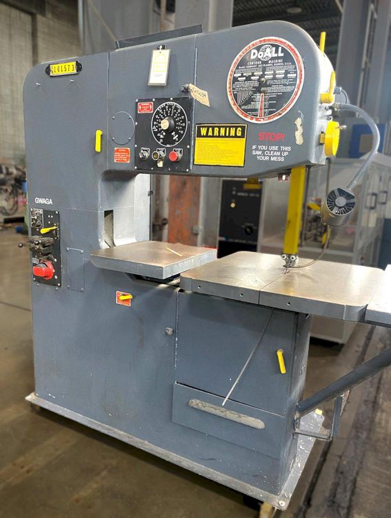 DoAll 3613-20 VERTICAL BAND SAW Band Saw