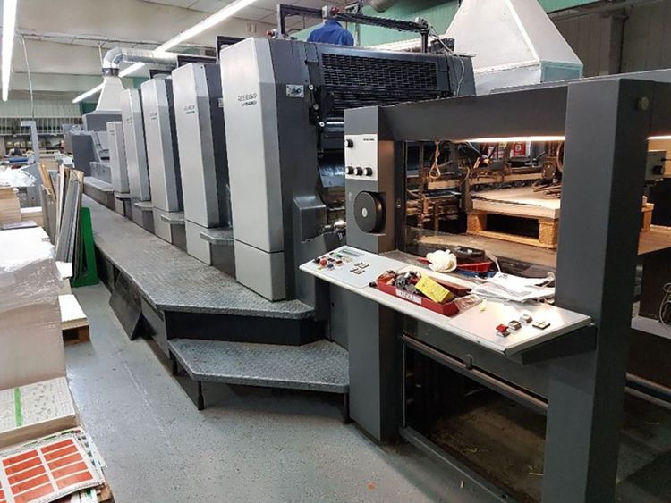 Heidelberg SM CD 102/4+LX 72x102