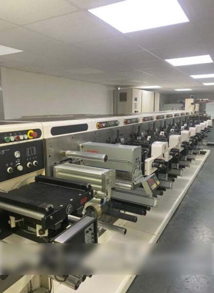 Nilpeter FA3300S 8 Color Press 13″