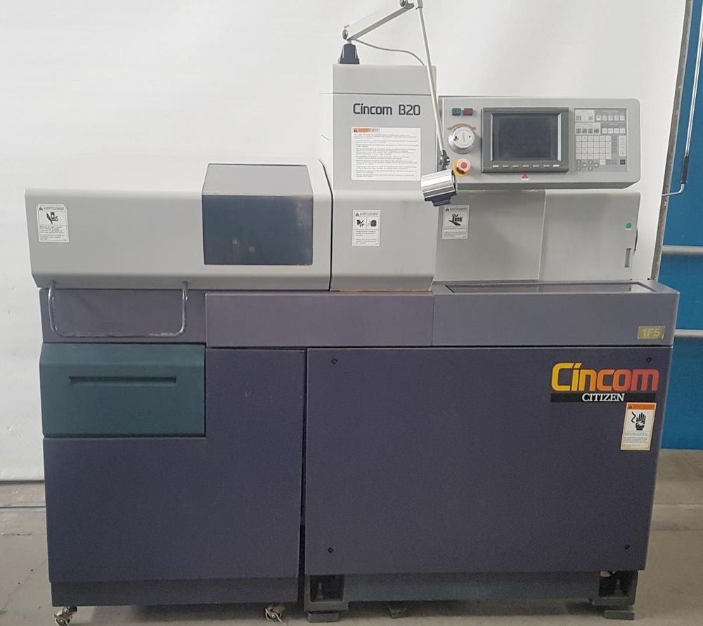 Citizen CNC Controls 10000 Rpm CINCOM B 20 2 Axis