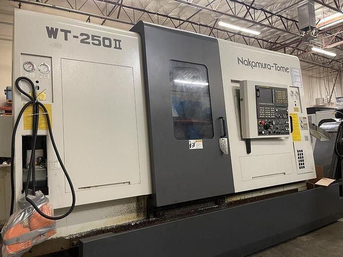 Nakamura Tome Fanuc 31i-A 4500 RPM WT-250 II MMY 2 Axis