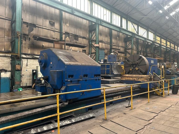 Hoesch MFD Siemens Sinumerik 850T CNC Control Variable Roll Lathe 2 Axis