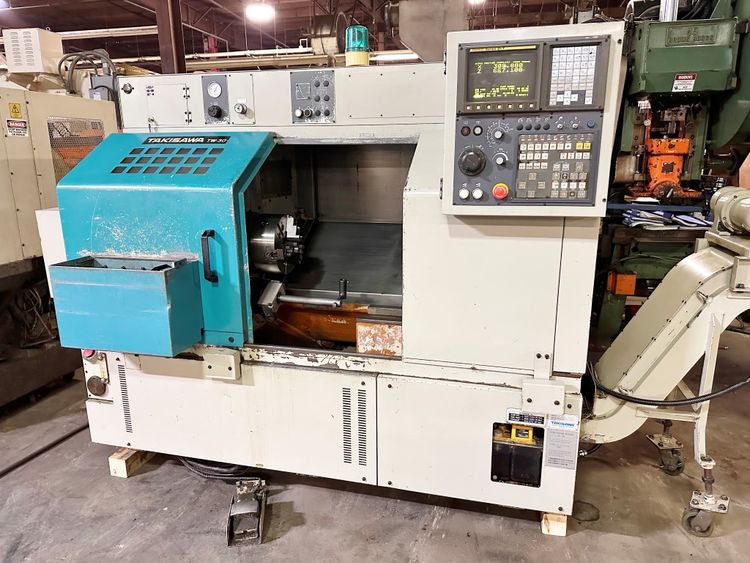 Takisawa FANUC 21T Variable TW-30 TURNING CENTER 2 Axis