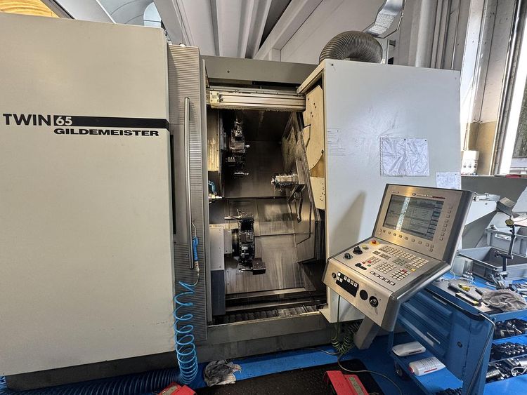 DMG, Gildemeister SIEMENS 840D powerline 5000 rpm TWIN 65 2 Axis
