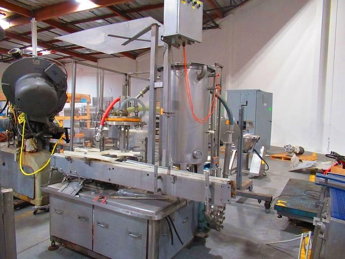 Pacific 8 head rotary Filler