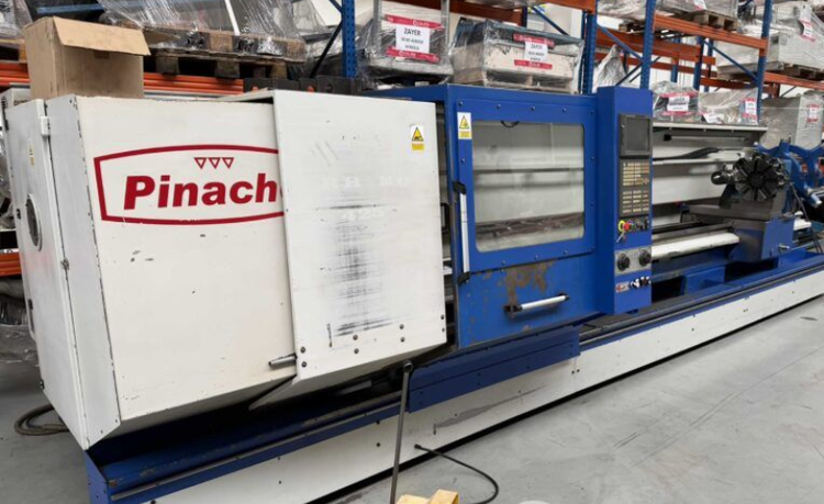 Pinacho GE Fanuc Series 21i-T CNC Control 2,000 rpm RHINO SK-425 2 Axis