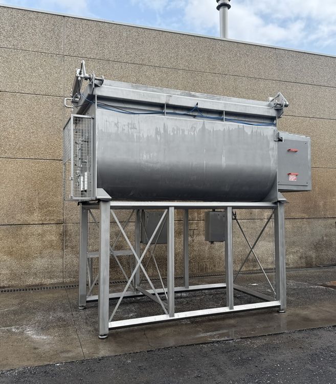 Inotec IM 6000 Twin shaft paddle mixer