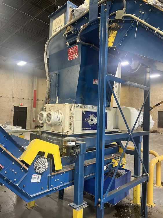 Shred-Tech ST-75ES Dual Shaft Shredder HREDDER