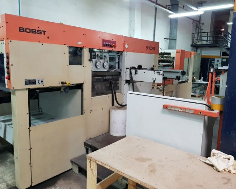 Bobst SP 102 SE Hot foil