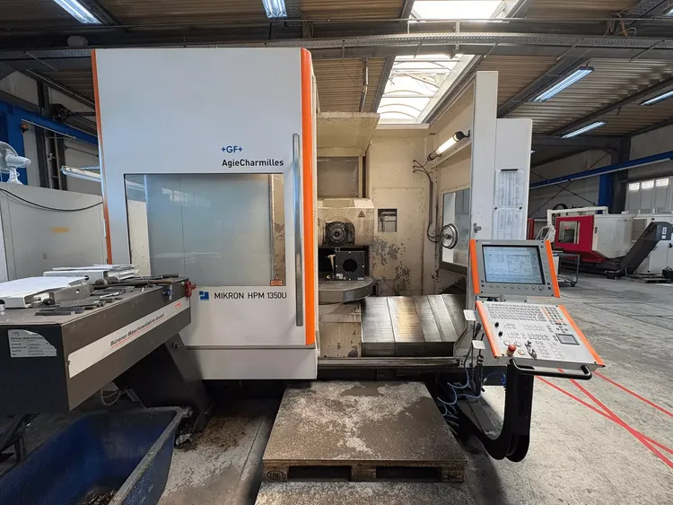 Mikron HPM 1350 U  5 Axis
