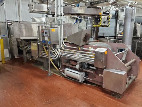 Baker Perkins True Cleans Long Angled Wire Cut Machine
