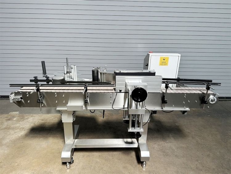 Pack Leader Machinery Inc. PL501 Inline Pressure Sensitive Wraparound Labeler