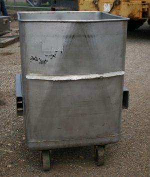 Others Single Shell Stainless Steel Square Tank 110 Gal