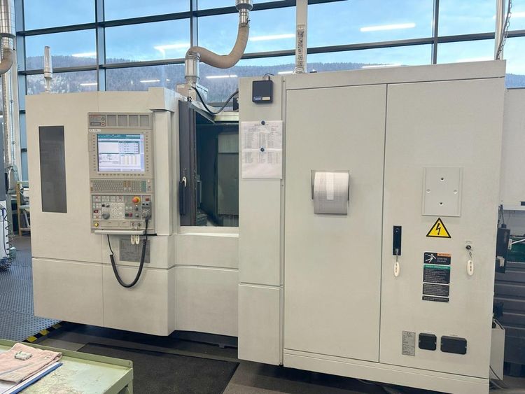 Mori Seiki NH 4000 DCG Controller :FANUC F31iA 4 Axis