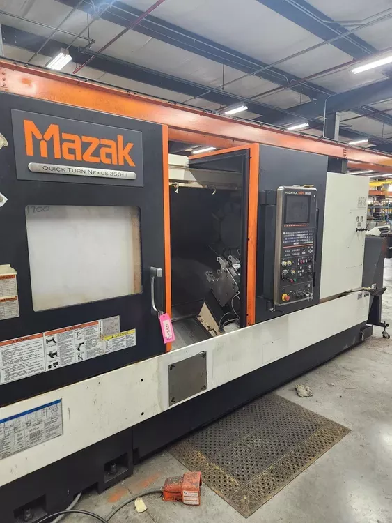 Mazak Mazatrol Matrix Nexus CNC control 3,300 RPM NEXUS QTN 350II/1500 2 Axis