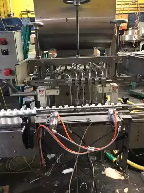 Simplex AMT-600 Six-Head Piston Filling Machine